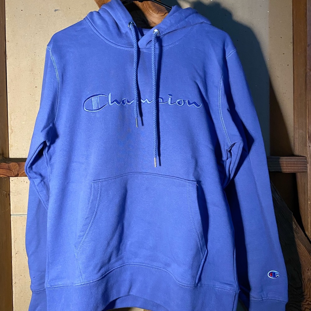 Purple, champion cozy sweater